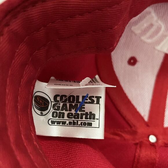 Vintage Detroit Red Wings Hat Cap Adjustable Drew Pearson NHL Hockey Mens - Picture 7 of 9